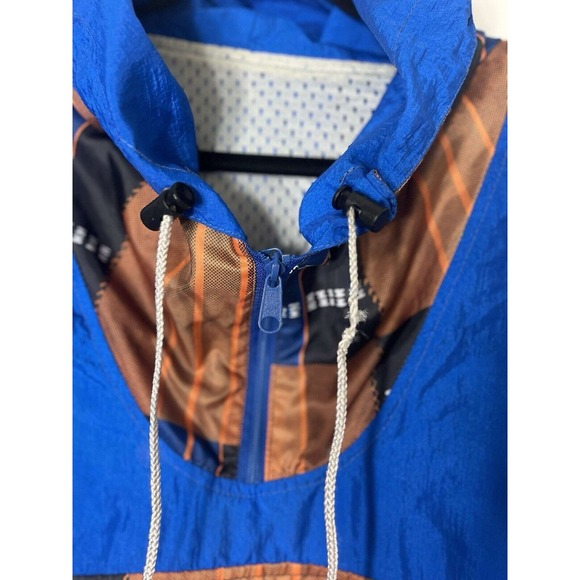 Vintage New York Knicks Two Hype Salem Hype 4 Windbreaker NylonJacket Anorak XXL - Picture 8 of 16